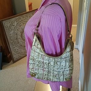 COACH POPPY 1941 HOBO SADDLE BAG